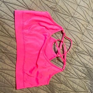 Hot pink sports bra By mono B size XS